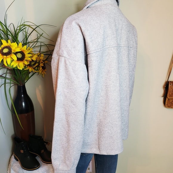 Hem & Thread Light Gray Fully Lined Jacket - Picture 8 of 9